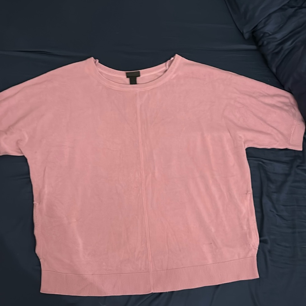 Mauve top with side pocket